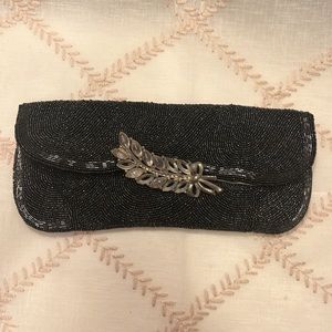 Hand beaded Vintage Clutch